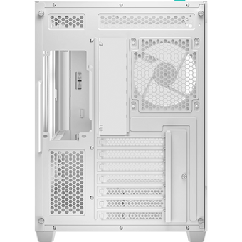  Корпус Deepcool CG530 4F WH без БП, боковое окно (панорама), 3x120мм ARGB Reverce вентилятора на боковой стенке, 1x120мм ARGB вентилятор сзади, белый 