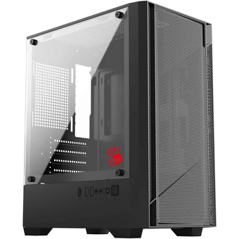  Корпус BLOODY CC-124 (cc-124-bk), mATX, Mini-Tower, без БП, черный 
