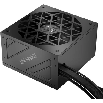  Блок питания 1STPLAYER Ack Bronze 850W Black (HA-850AA2) / ATX 3.1, PCIe 5.1, APFC, 80 Plus Bronze, full Teapo caps, 140mm fan, non-modular 