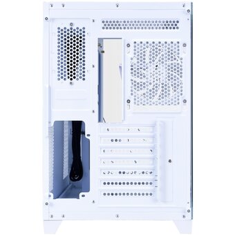  Корпус 1STPLAYER Megaview MV8-TP ARGB White (MV8-TP-WH-6FC7R-W-1FC7-W-HUB2)/ ATX / 7x120mm ARGB fans hub 