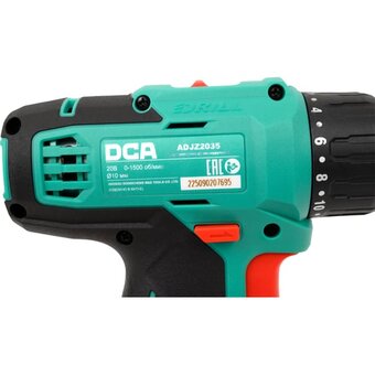  Дрель-шуруповерт DCA ADJZ2035 (Type AM) 2 АКБ + ЗУ 