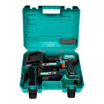  Дрель-шуруповерт DCA ударная ADJZ2055i (Type AM) 2 АКБ + ЗУ 