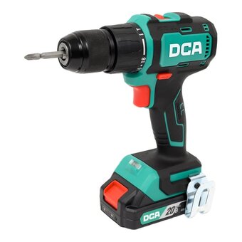  Дрель-шуруповерт DCA ударная ADJZ2055i (Type AM) 2 АКБ + ЗУ 