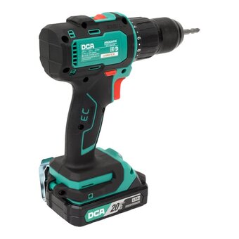  Дрель-шуруповерт DCA ударная ADJZ2055i (Type AM) 2 АКБ + ЗУ 