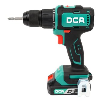  Дрель-шуруповерт DCA ударная ADJZ2055i (Type AM) 2 АКБ + ЗУ 