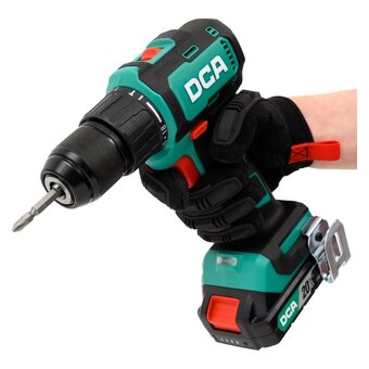  Дрель-шуруповерт DCA ударная ADJZ2055i (Type AM) 2 АКБ + ЗУ 