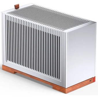  Корпус JONSBO T9 Silver без БП, mini-ITX, SFX, серебристый 