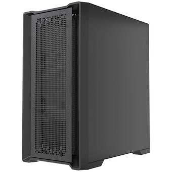  Корпус Powercase ByteFlow Micro NF (CAMBNF-F0), Black,Tempered Glass, W/O fans, чёрный, mATX 