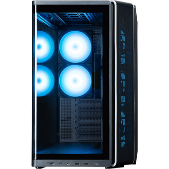  Корпус ZALMAN P60 black MidiTower (ATX, без БП, 2xUSB 3.0+USB Type C, 5x120mm ARGB ) 