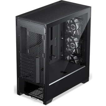  Корпус PHANTEKS Eclipse G370A (PH-EC370A_DBK01R) , Black, 4x120mm ARGB Fan, Nylon front filter, TG, Mid-Tower 