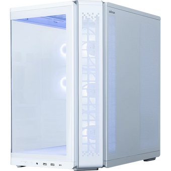  Корпус ZALMAN P60 White MidiTower (ATX, без БП, 5x120mm ARGB fans, 1xUSB Type C, 2xUSB 3.0) 