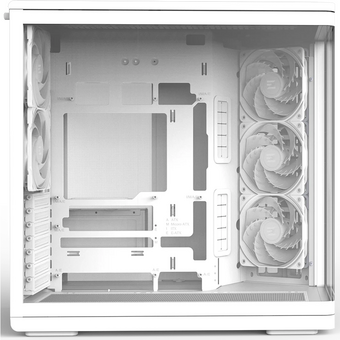  Корпус ZALMAN P60 White MidiTower (ATX, без БП, 5x120mm ARGB fans, 1xUSB Type C, 2xUSB 3.0) 