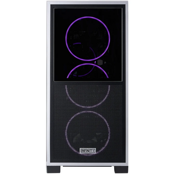  Корпус 1STPLAYER Infinity IF8 ARGB Black (IF8-BK-4FO7-14) / E-ATX / 4x140mm ARGB fans 