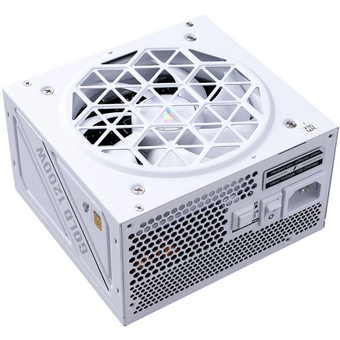  Блок питания 1STPLAYER NGDP Gold 1200W White (HA-1200BA4-WH) / ATX 3.1, PCle 5.1, APFC, 80 Plus Gold, LLC+DC-DC, 120mm fan, full modular 