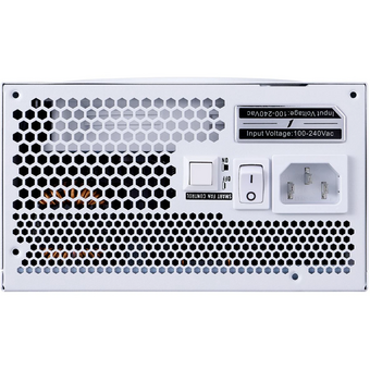  Блок питания 1STPLAYER NGDP Gold 1200W White (HA-1200BA4-WH) / ATX 3.1, PCle 5.1, APFC, 80 Plus Gold, LLC+DC-DC, 120mm fan, full modular 