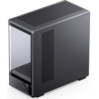  Корпус JONSBO D200 Black без БП, бок. пан. из закал. стекла (панорама), mini-ITX, micro-ATX, черный 