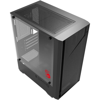  Корпус BLOODY CC-124 (cc-124-bk), mATX, Mini-Tower, без БП, черный 