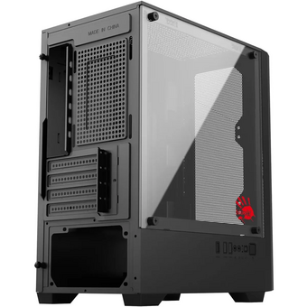  Корпус BLOODY CC-124 (cc-124-bk), mATX, Mini-Tower, без БП, черный 