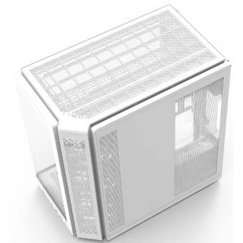 Корпус ZALMAN P60 White MidiTower (ATX, без БП, 5x120mm ARGB fans, 1xUSB Type C, 2xUSB 3.0) 