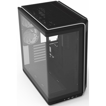  Корпус ZALMAN P60 black MidiTower (ATX, без БП, 2xUSB 3.0+USB Type C, 5x120mm ARGB ) 