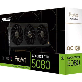  Видеокарта ASUS Nvidia GeForce RTX 5080 ProArt (PROART-RTX5080-O16G) 16ГБ, GDDR7, OC, Ret 