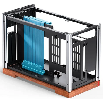  Корпус JONSBO T9 Silver без БП, mini-ITX, SFX, серебристый 