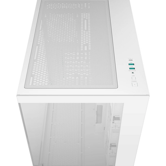  Корпус Deepcool CG530 4F WH без БП, боковое окно (панорама), 3x120мм ARGB Reverce вентилятора на боковой стенке, 1x120мм ARGB вентилятор сзади, белый 