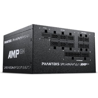  Блок питания PHANTEKS AMP GH 1000W (PH-P1000RT_BK01) (80 Plus Gold, ATX 3.1, PCIe 5.1, APFC, 120mm Fan, Fully Modular, Black) 