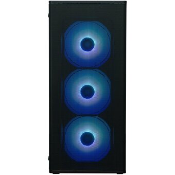  Корпус XASTRA A300 4ARGB Black (A300-4FC12A) ATX/Mesh/ full-size TG / 4x120mm FC120 ARGB PWM fans 