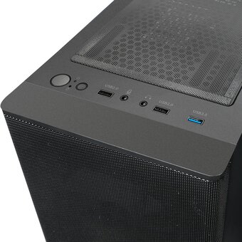  Корпус XASTRA A300 4ARGB Black (A300-4FC12A) ATX/Mesh/ full-size TG / 4x120mm FC120 ARGB PWM fans 