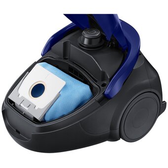  Пылесос Samsung VC20M255AWB/I черно-синий 
