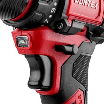  Дрель-шуруповерт WORTEX BD 2025 DLi (1329837) 2x2 А*ч+ЗУ 