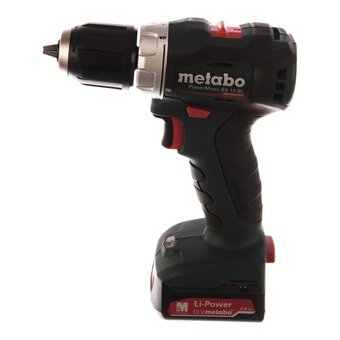  Дрель-шуруповерт Metabo PowerMaxx BS 12V (318003600) 2 АКБ + ЗУ 