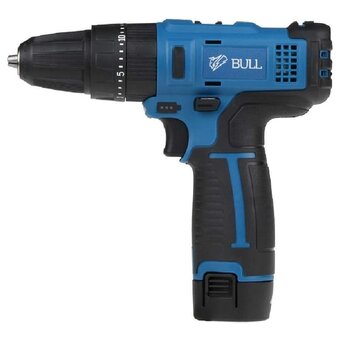  Дрель-шуруповерт BULL SR 1201 (04003325) 2 АКБ + ЗУ в чем. 