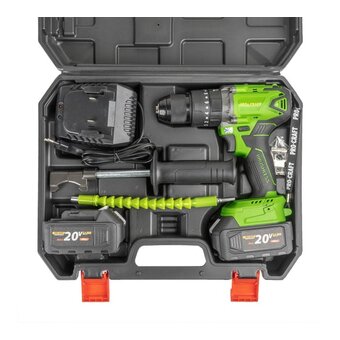  Шуруповерт PROCRAFT PA18BL (PA18BL-2B-C) (2 АКБ 4Ач+ЗУ+Кейс) 