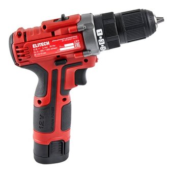  Дрель-шуруповерт Elitech ДА 12Л2 (E2201.043.01) 205668 2АКБ+ЗУ 