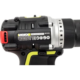  Дрель-шуруповерт WORX Professional WU182X.9 без АКБ и ЗУ 