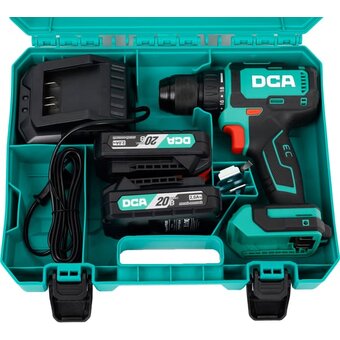 Дрель-шуруповерт DCA ADJZ2055 (Type AM) 2 АКБ + ЗУ 