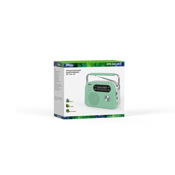  Радиоприёмник портативный RITMIX RPR-045 Mint 