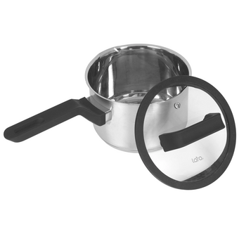  Сотейник LARA LR03-25 Премиум нерж 