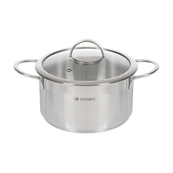  Кастрюля с крышкой Daniks GS-01319-20CA Бонн 3.4 
