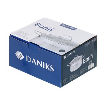  Кастрюля с крышкой Daniks GS-01319-20CA Бонн 3.4 