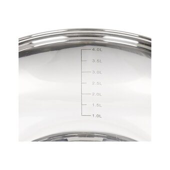  Кастрюля с крышкой Daniks SD-A93-22 Сиена 4.75л 