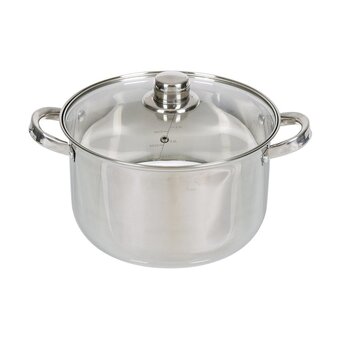  Кастрюля с крышкой Daniks SD-A17-24 6.5л 