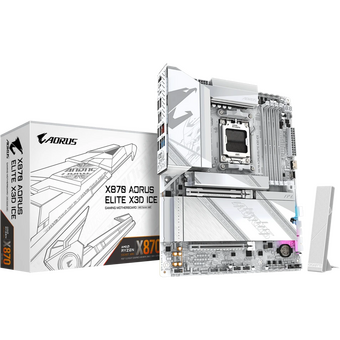  Материнская плата Gigabyte X870 Aorus Elite X3D Ice 