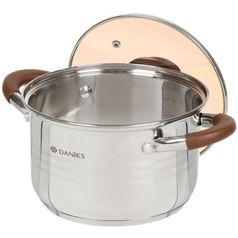  Кастрюля Daniks GS-01415-18CA Веллингтон 3л 