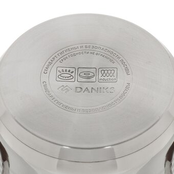  Кастрюля Daniks GS-01415-18CA Веллингтон 3л 