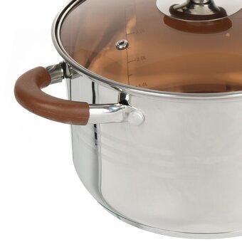  Кастрюля Daniks GS-01415-22CA Веллингтон 5л 