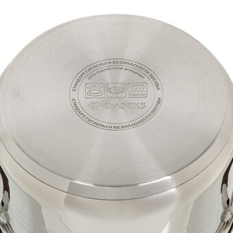  Кастрюля Daniks GS-01415-22CA Веллингтон 5л 