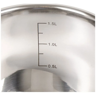  Кастрюля Daniks GS-01435-16CA Орландо серебр, 2л 